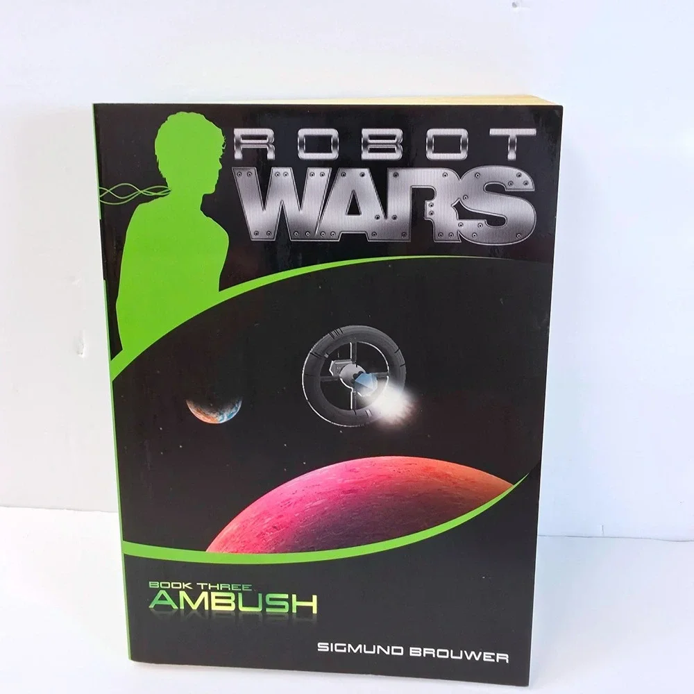 Tyndale Robot Wars Book Set 1-4 Sigmund Brouwer Paperback Kids Sci-Fi
